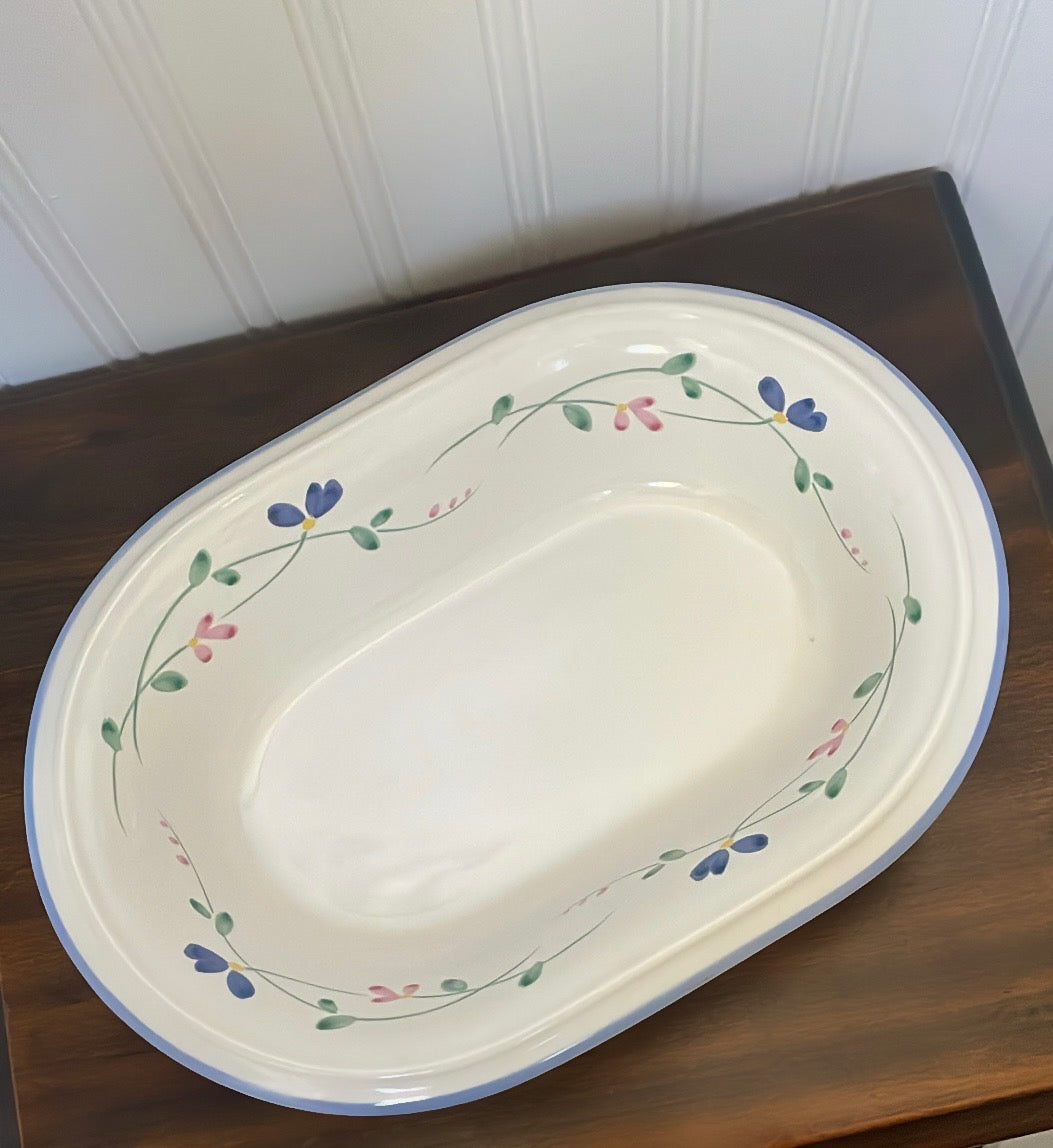 Floral Catchall Dish