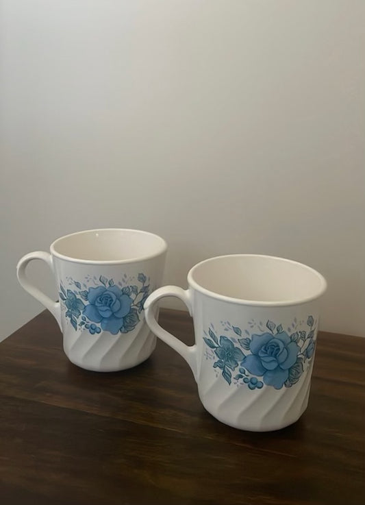 Floral Print Coffee Mugs
