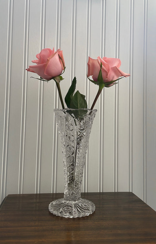 Intricate Crystal Vase